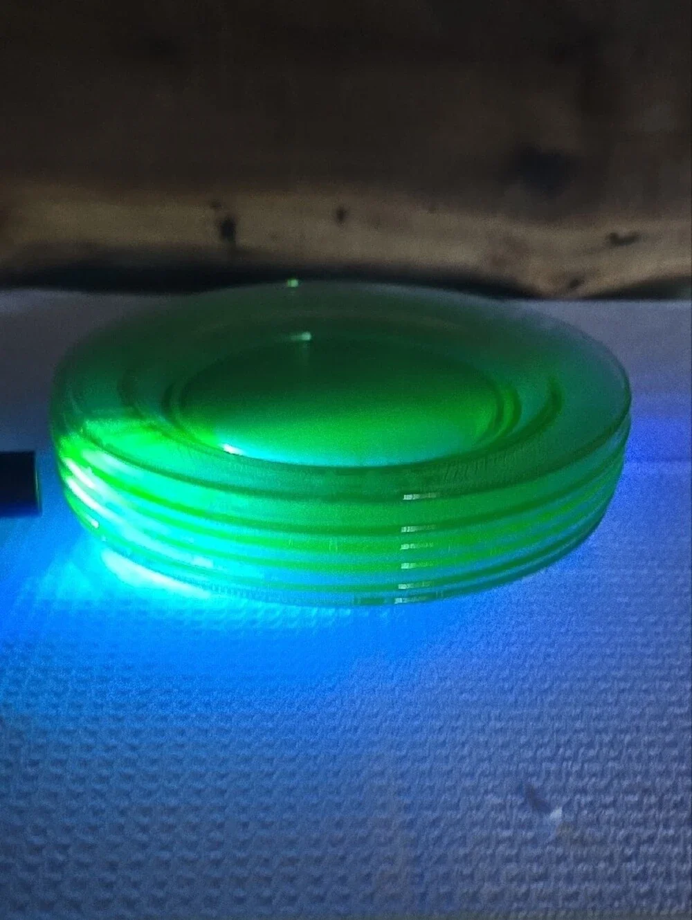 RARE URANIUM GLASSBeverly Green 7